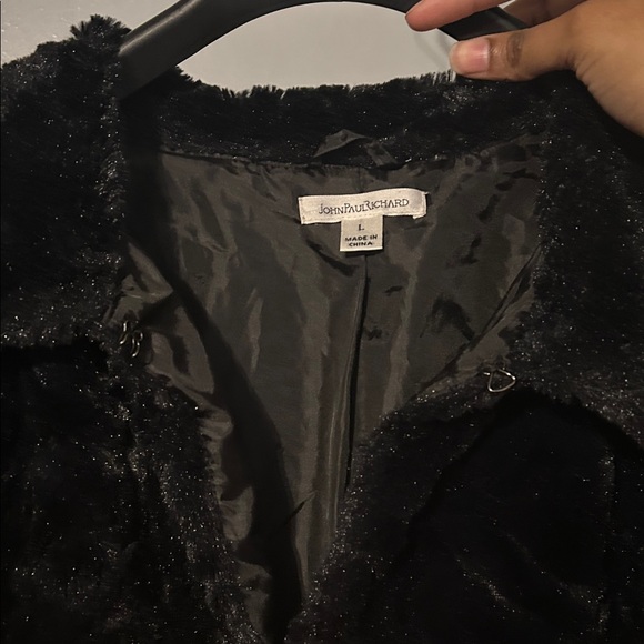 JohnPaulRichard Black Teddy Jacket - Picture 3 of 3